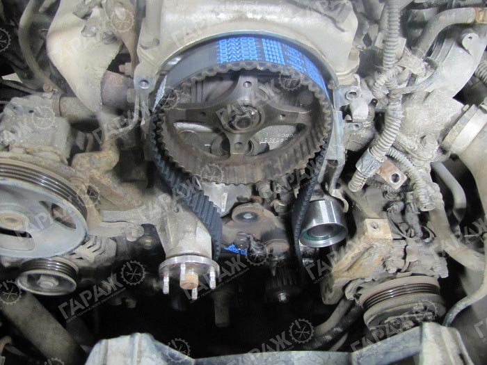 Замена приводного ремня т (фотоотчёт) - A - Двигатель - Клуб любителей Nissan X-trail